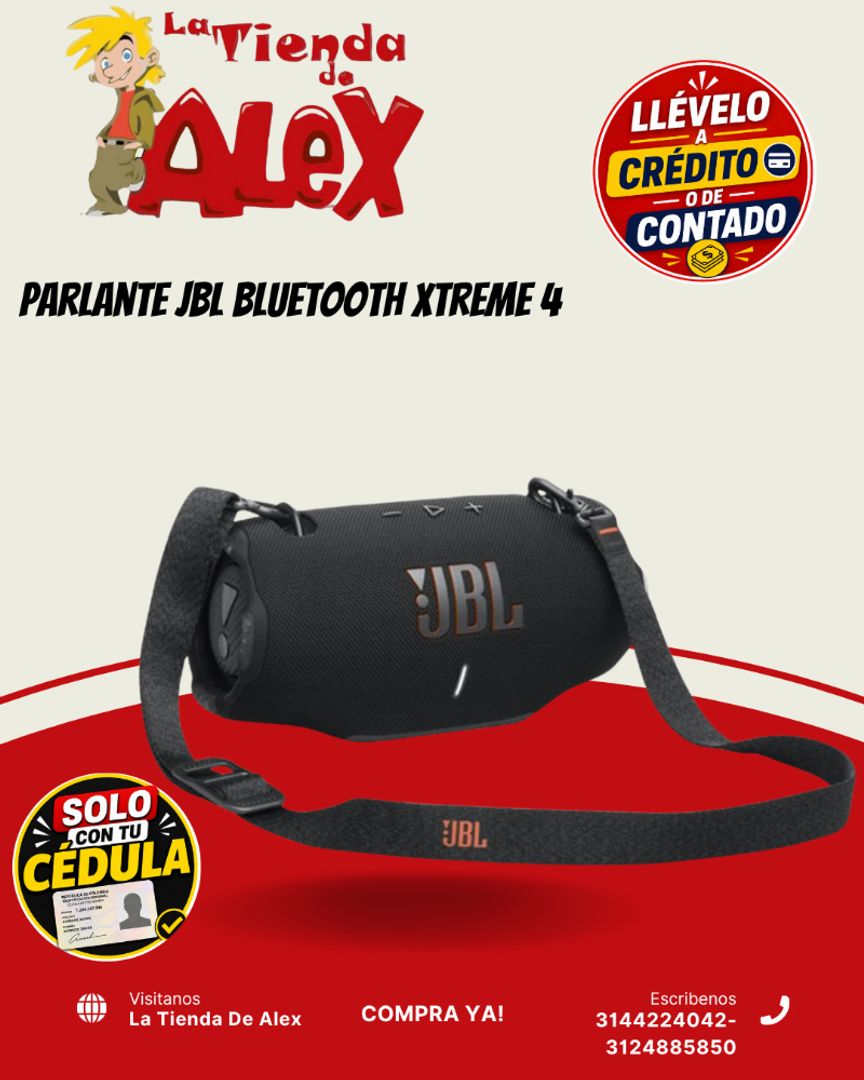 Parlante JBL Bluetooth Xtreme 4