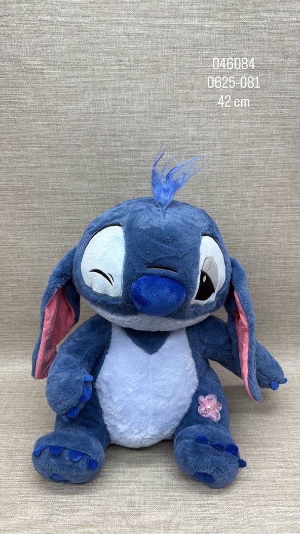 STITCH GUIÑO CON FLORECITA 42 CM