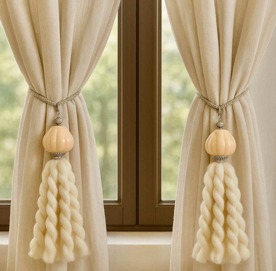 Borlas Cerámica PAR VENDIDAS 