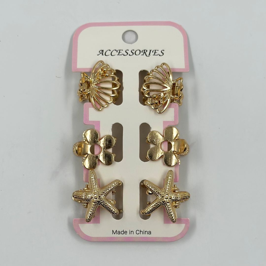 SET CAIMAN MINI METALICO x6 REF:E-CAI-306