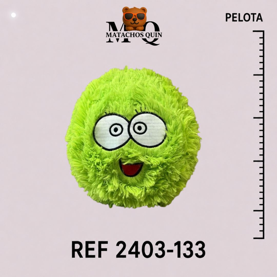 PELOTA DE PELUCHE SURTIDA