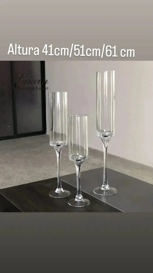 CANDELABROS EN CRISTAL 