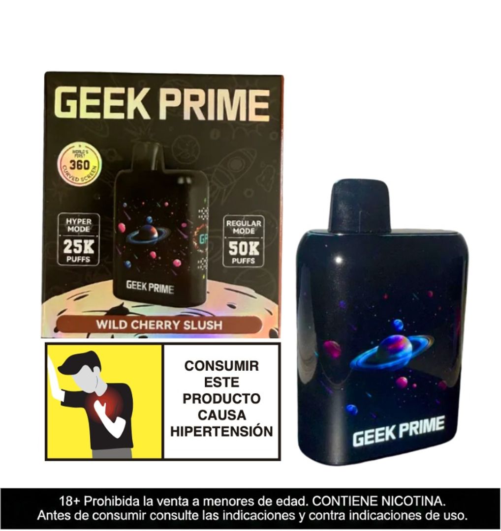 Geek Bar Wild Cherry Slush 50.000 Puffs Prime