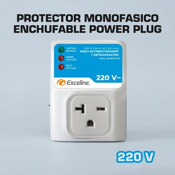 Imagen del producto PROTEC. MONOFASICO ENCHUFABLE POWER PLUG 220 VAC