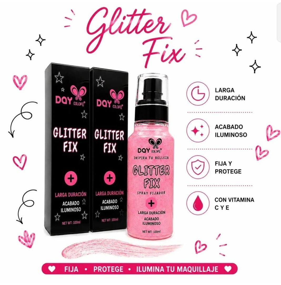 FIJADOR GLITTER FIX DAY COLORS