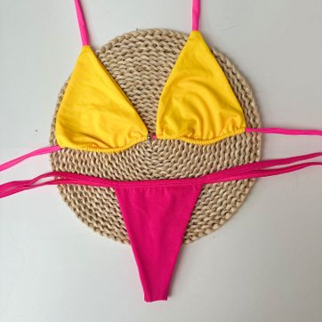 Imagen del producto Sharon amarillo/fucsia 