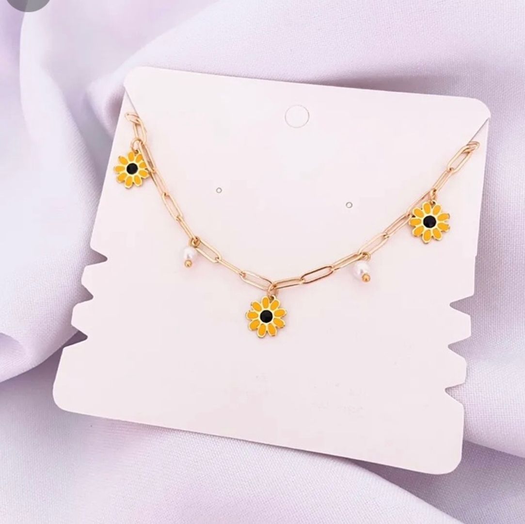 CHOKER CLIP GIRASOL 