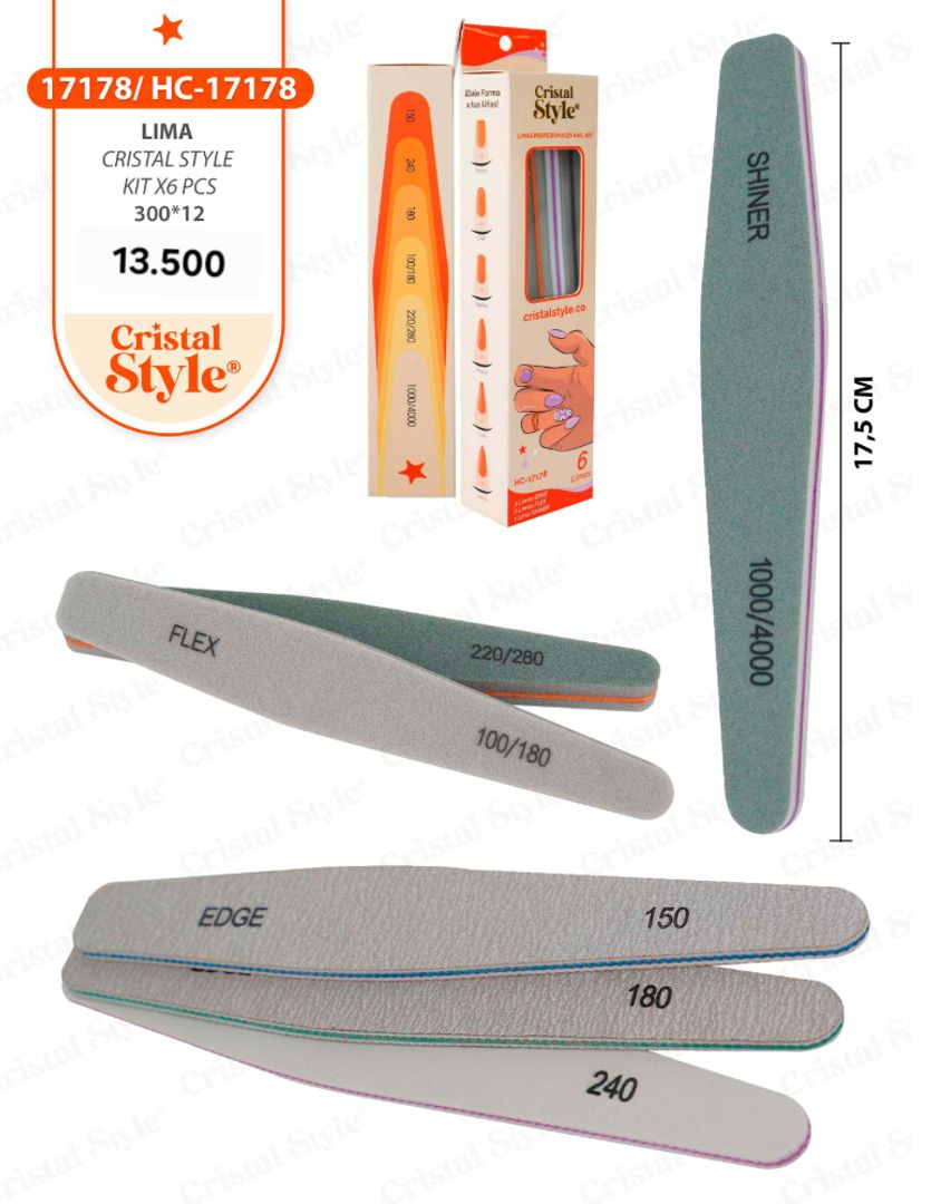 Kit Lima Crystal Sytle * 6