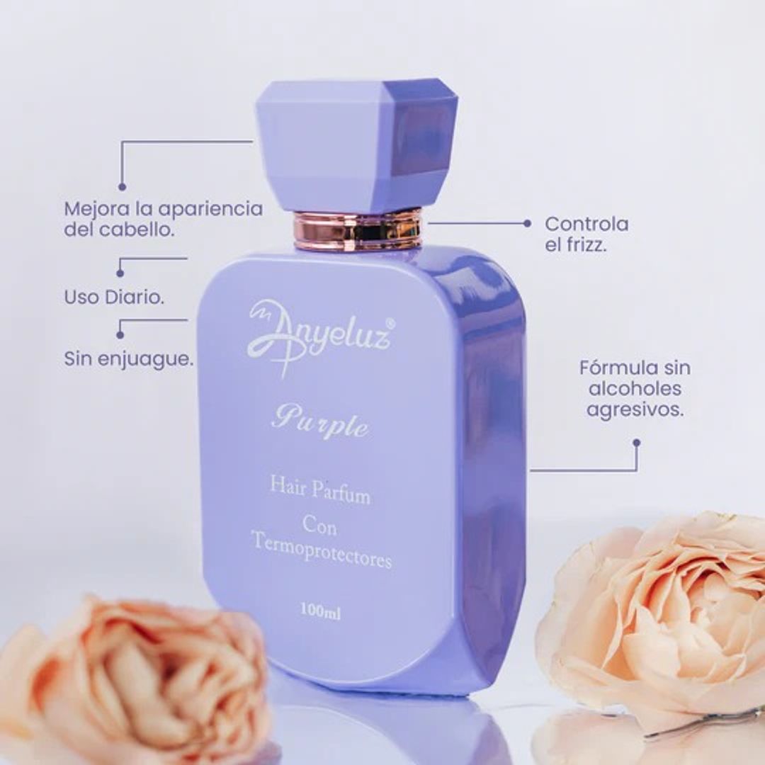 Perfume capilar purple anyeluz