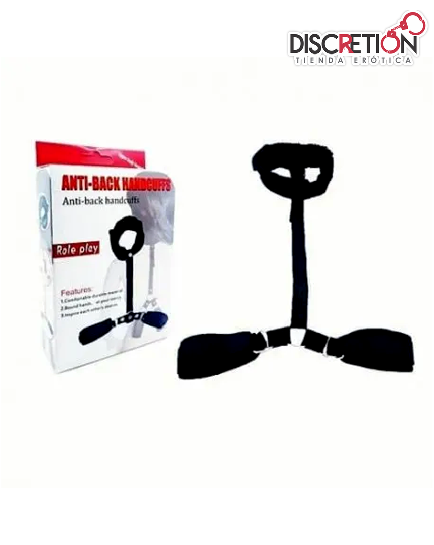 SUJETADOR DE CUELLO CON ESPOSAS 