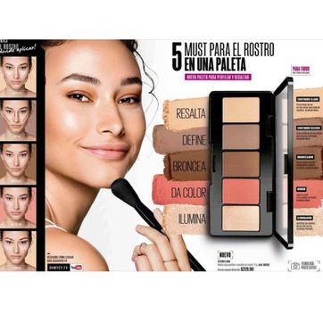 Imagen del producto PALETA PARA PERFILAR Y RESALTAR EL ROSTRO
