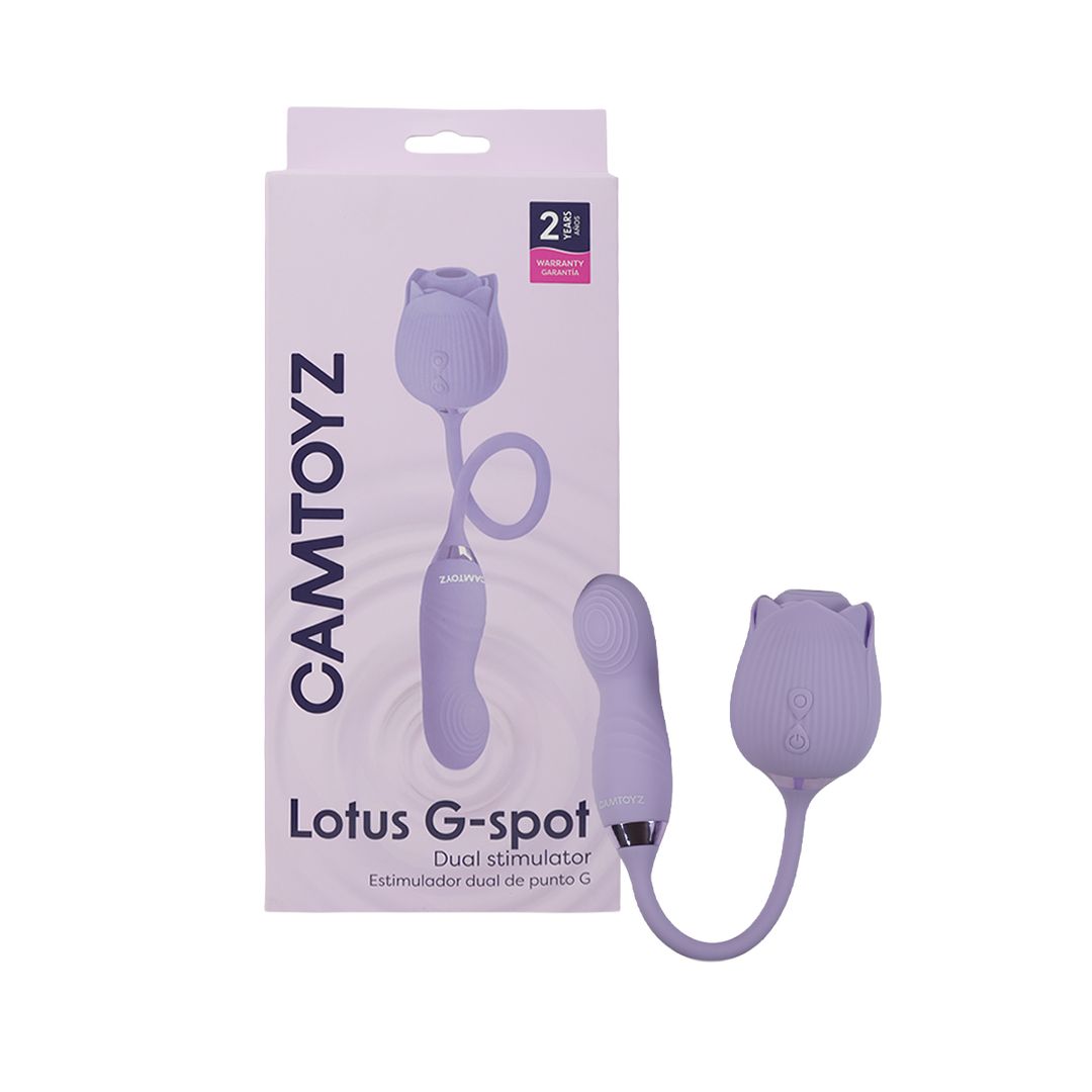 Lotus G-spot Vibrador con Bala Camtoyz