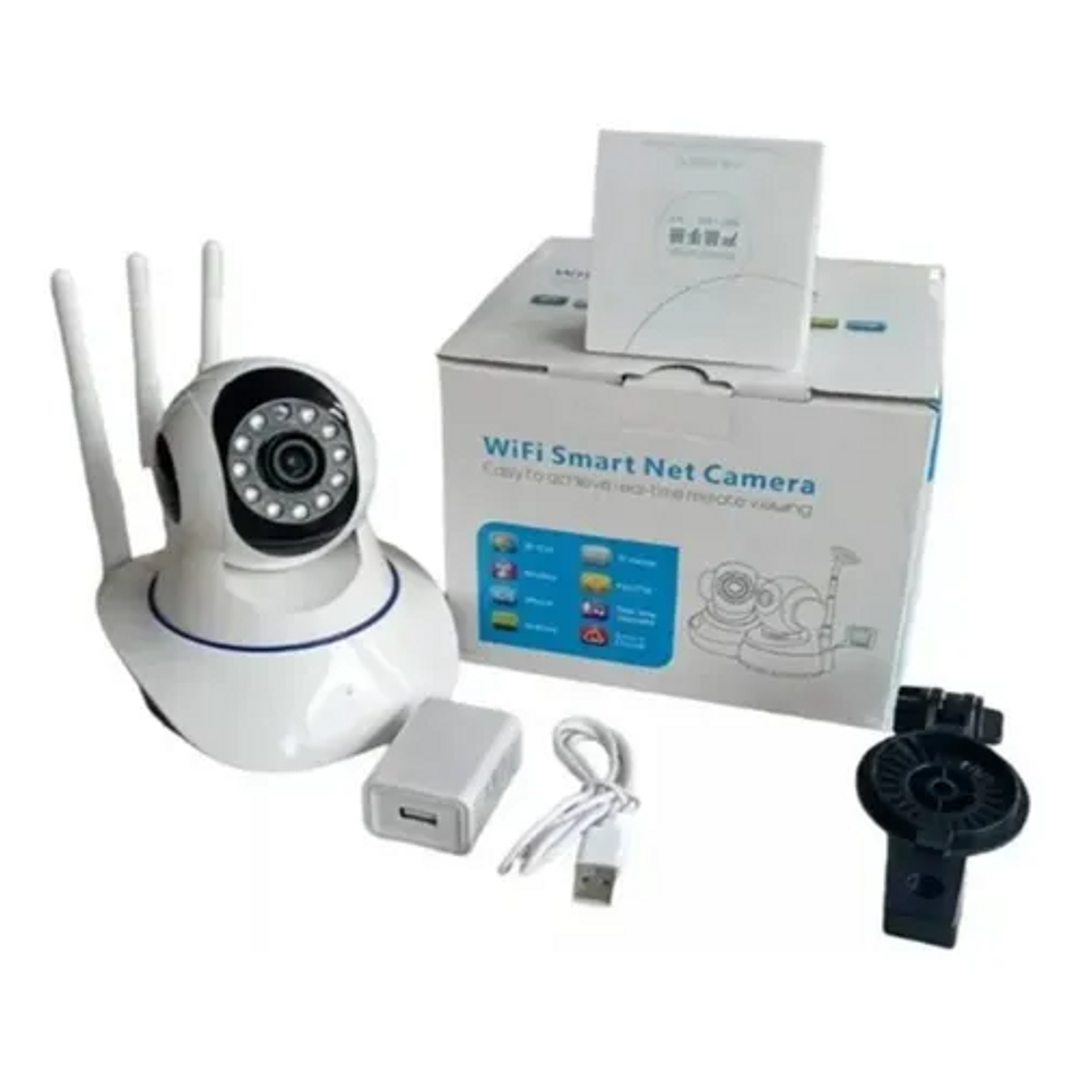 CAMARA 3 ANTENAS V380 WIFI LAN 