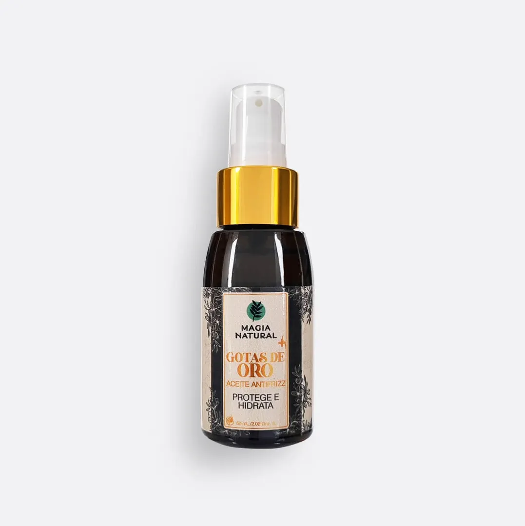 Gotas de Oro Aceite Antifrizz
