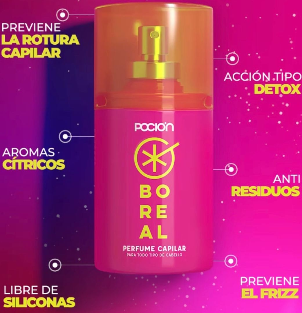 PERFUME CAPILAR BOREAL