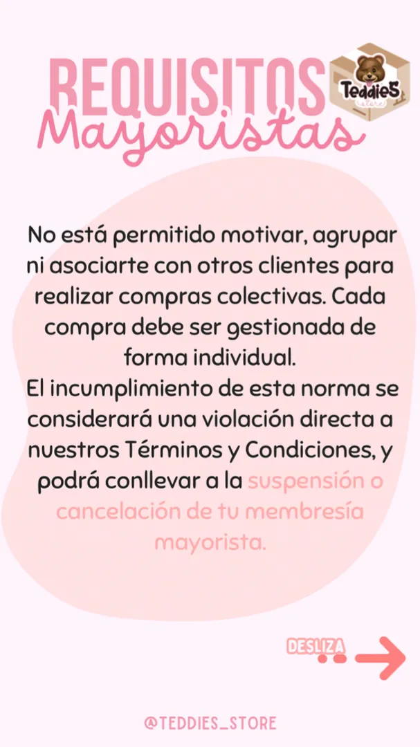 REQUISITOS MAYORISTAS