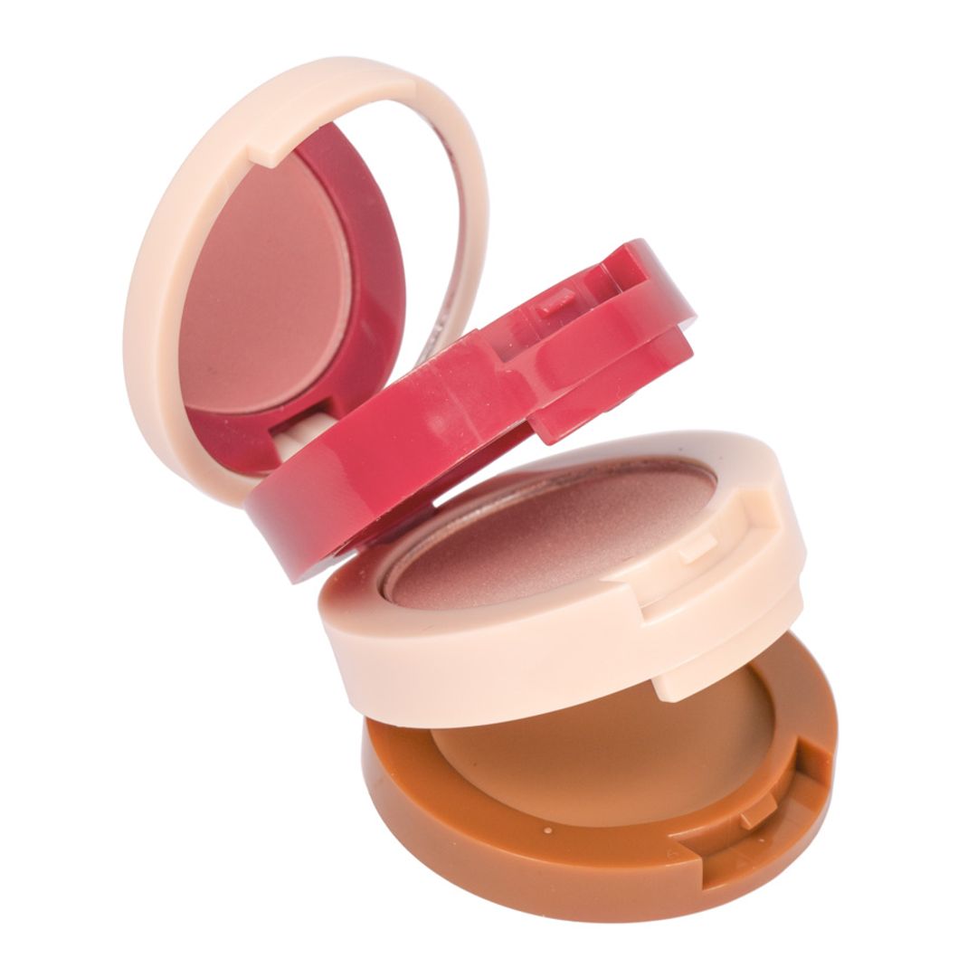 Torre De Rubor, Iluminador Y Contorno Cat Face 