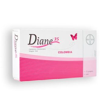 Imagen del producto DIANE 35 (CIPROTERONA - ETINILESTRADIOL) DIS X 21 TAB
