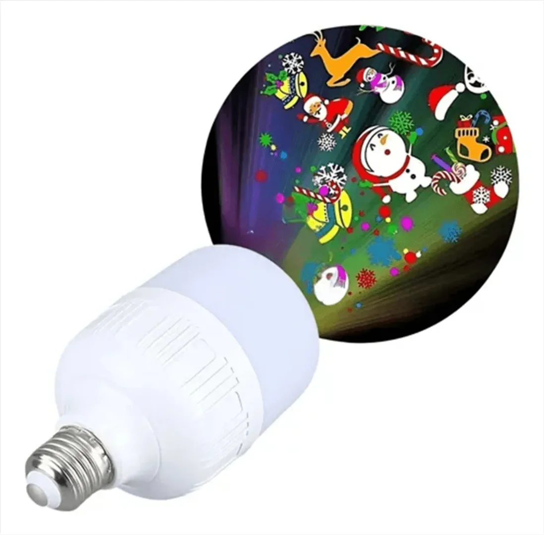 BOMBILLO PROYECTOR NAVIDEÑO
