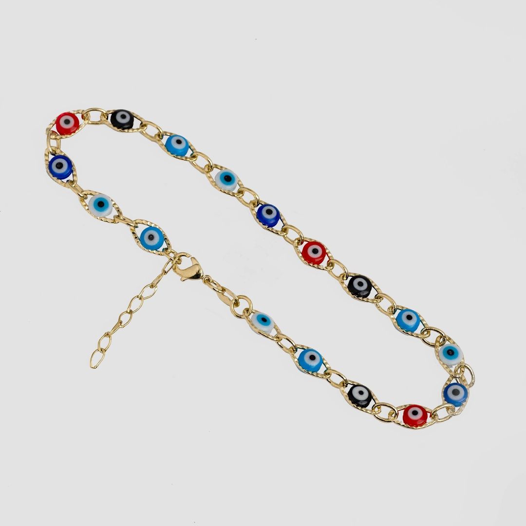 Tobillera ojo turco 23cm + extensor 