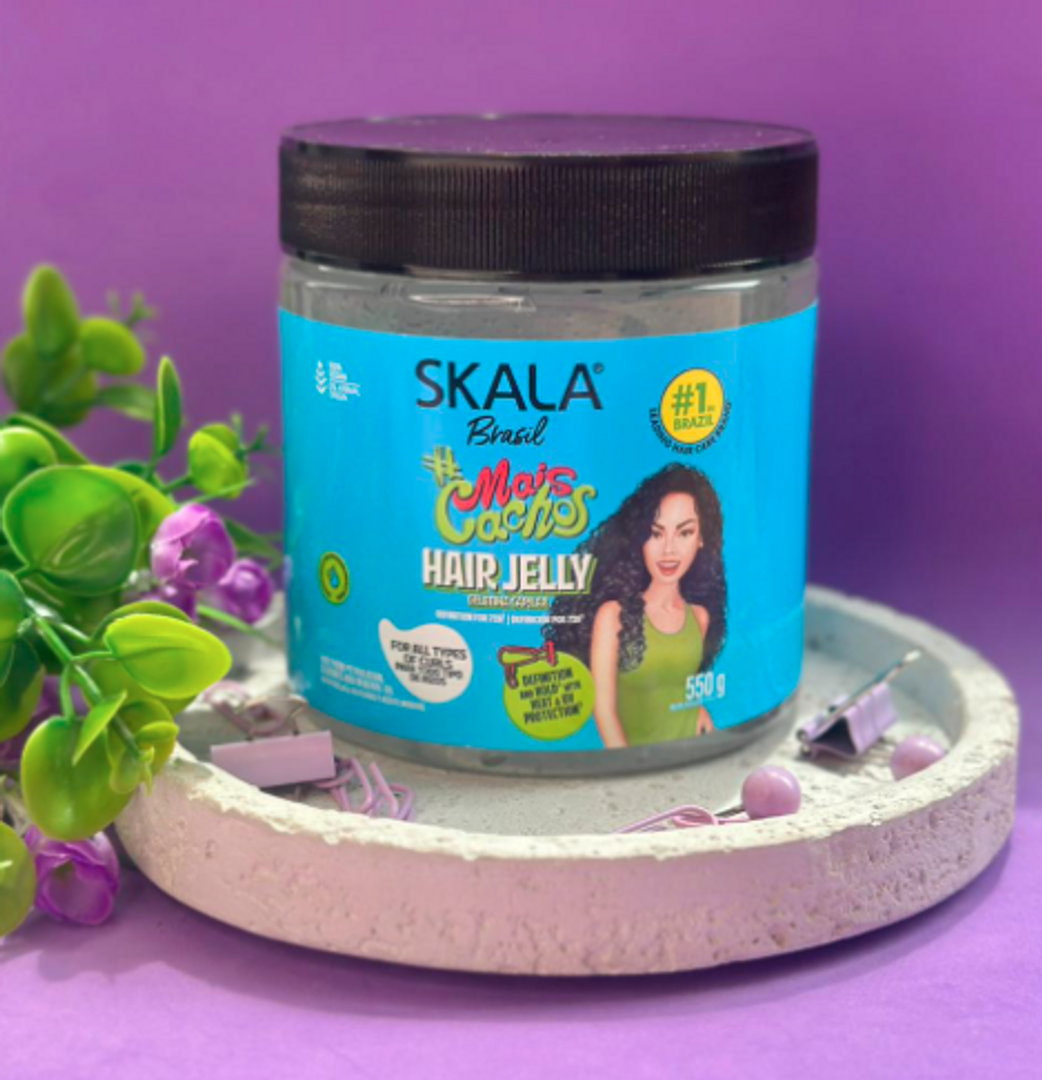 GELATINA CAPILAR MAIS CACHOS SKALA 550g