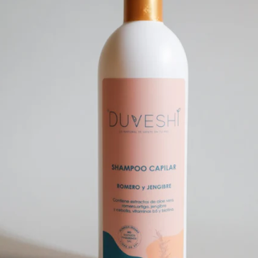 Imagen del producto Shampoo de romero y jengibre - Tratamiento anticaída