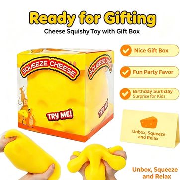 Imagen del producto Squishy Jumbo Queso