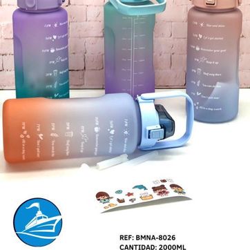 Imagen del producto TERMO 2000ML PASTEL MULTICOLOR BMNA-8026 ATLANTIS