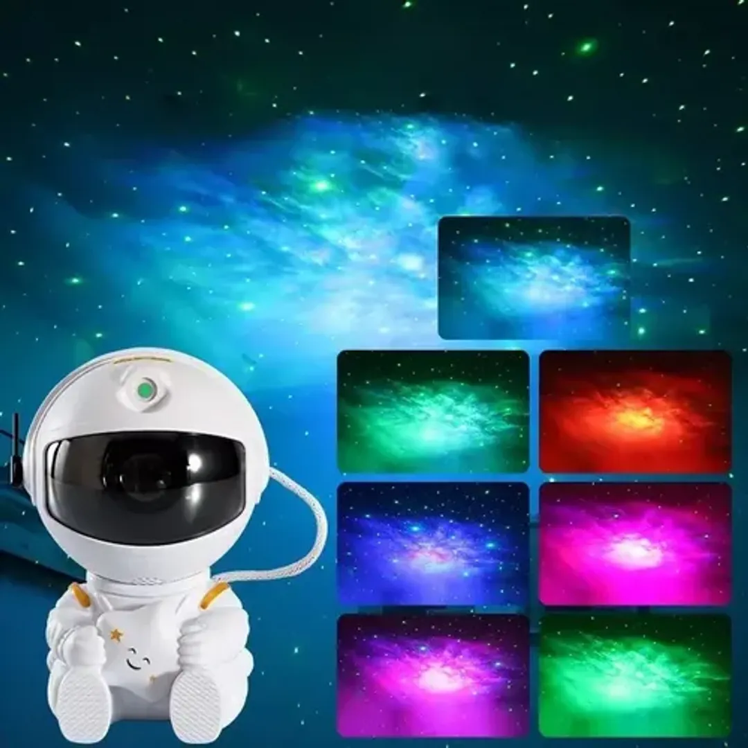 Proyector astronauta pequeño