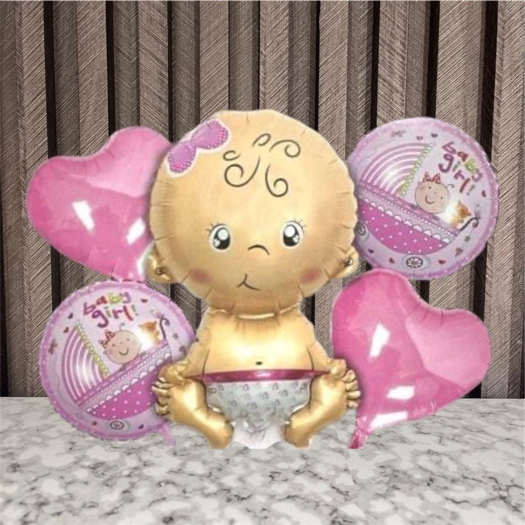 BOUQUET BABY SHOWER 5 PCS 