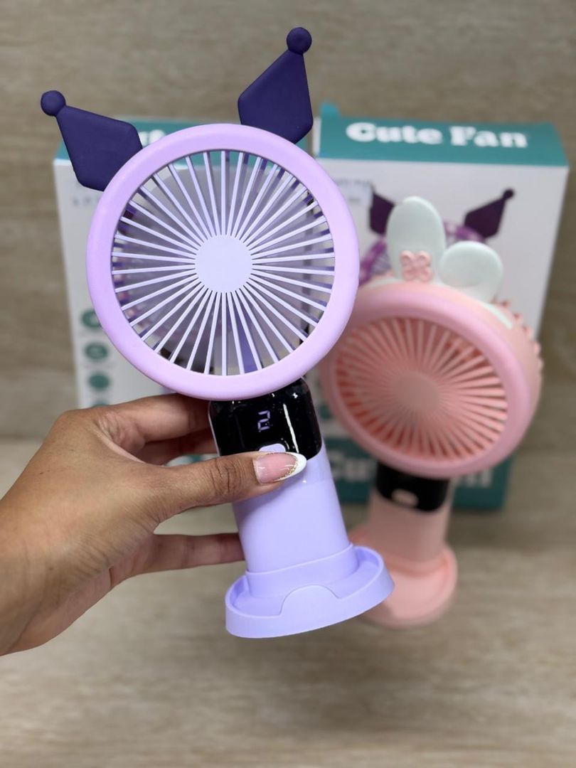 2453 VENTILADOR RECARGABLA 5 NIVELES