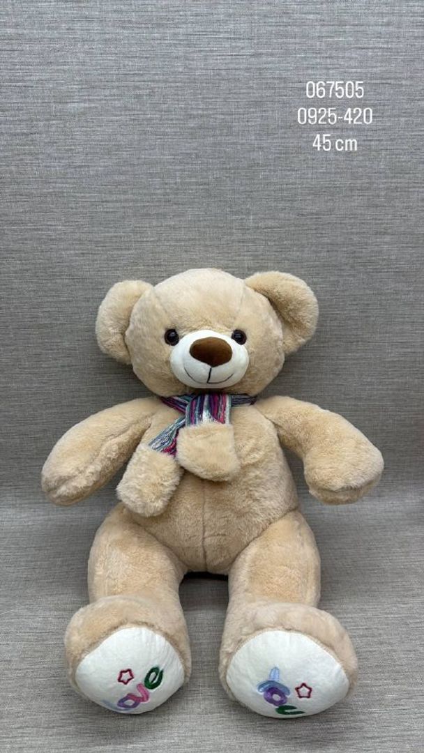 OSO CON BUFANDA 45 CM