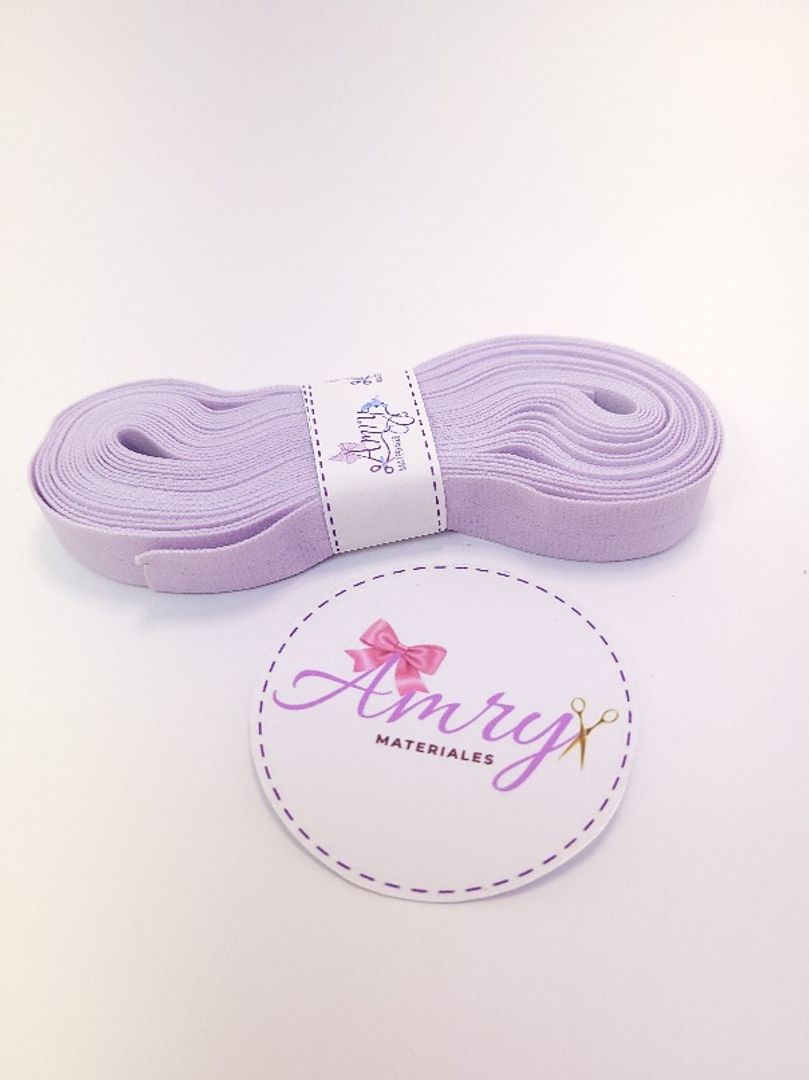 5 mtrs Sesgo 1.5cm Lila 