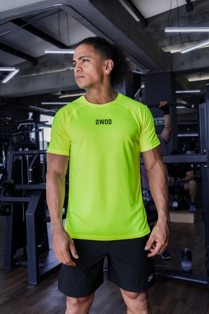 CAMISETA SLIM FIT NEON 