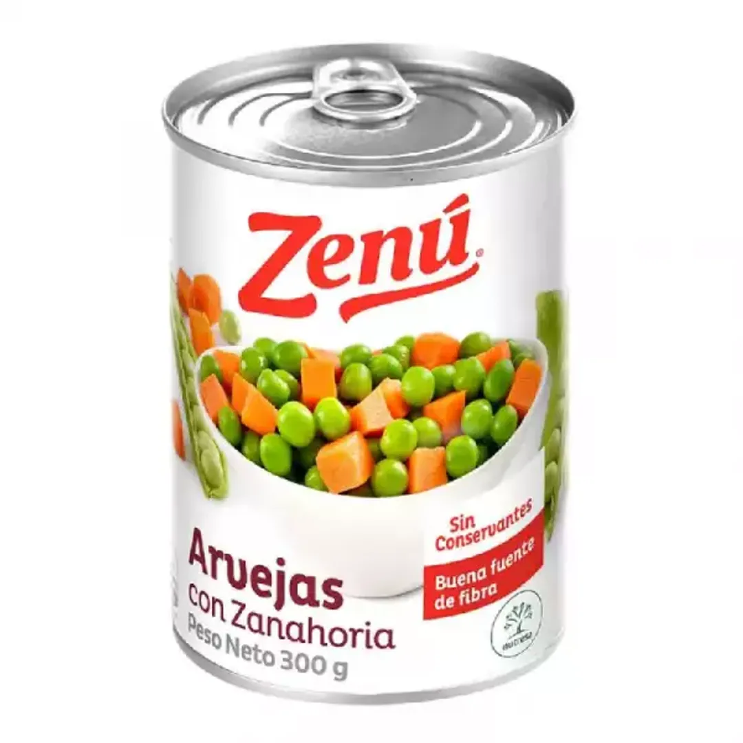 ARVEJAS ZANAHORIA*300G ZENU