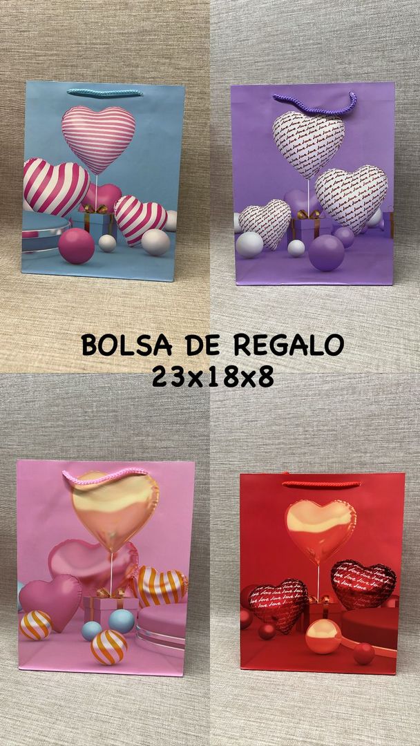 BOLSA DE REGALO 23X18X8