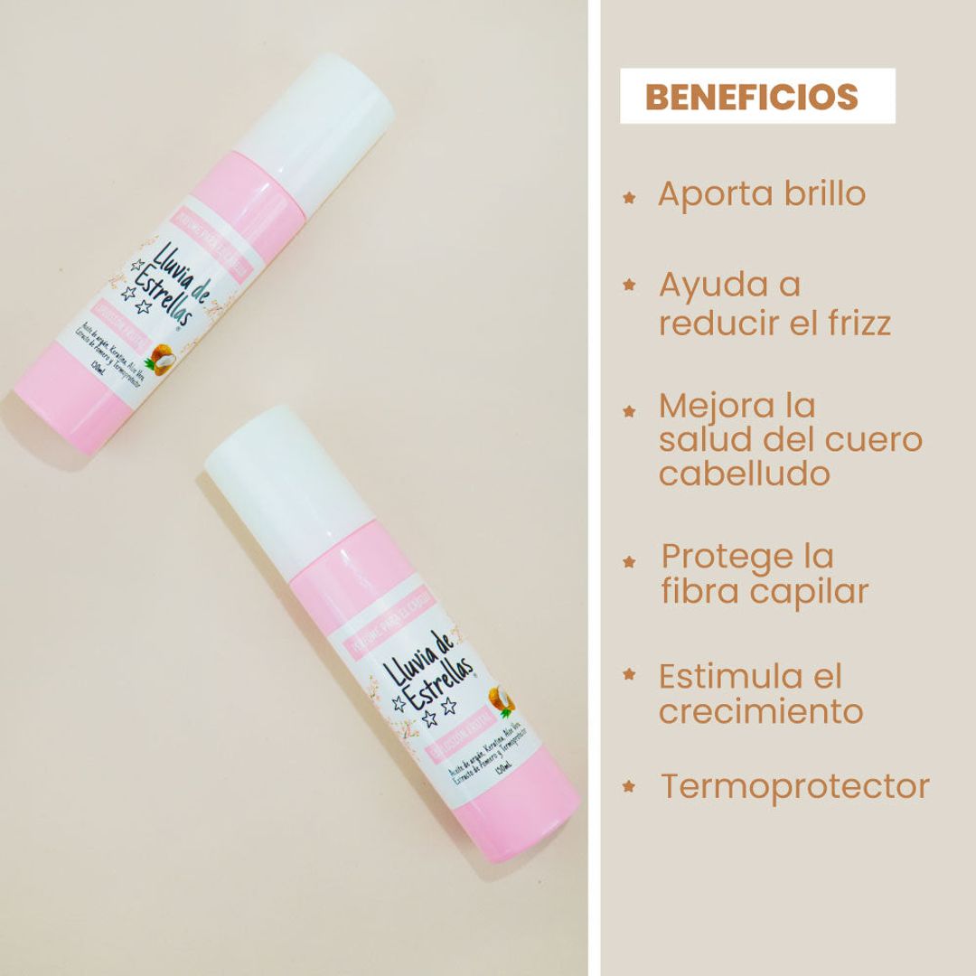 PERFUME LLUVIA DE ESTRELLAS PARA EL CABELLO EXPLOSIÓN FRUTAL