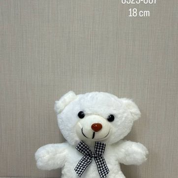 Imagen del producto OSO BLANCO CON MOÑO 18 CM