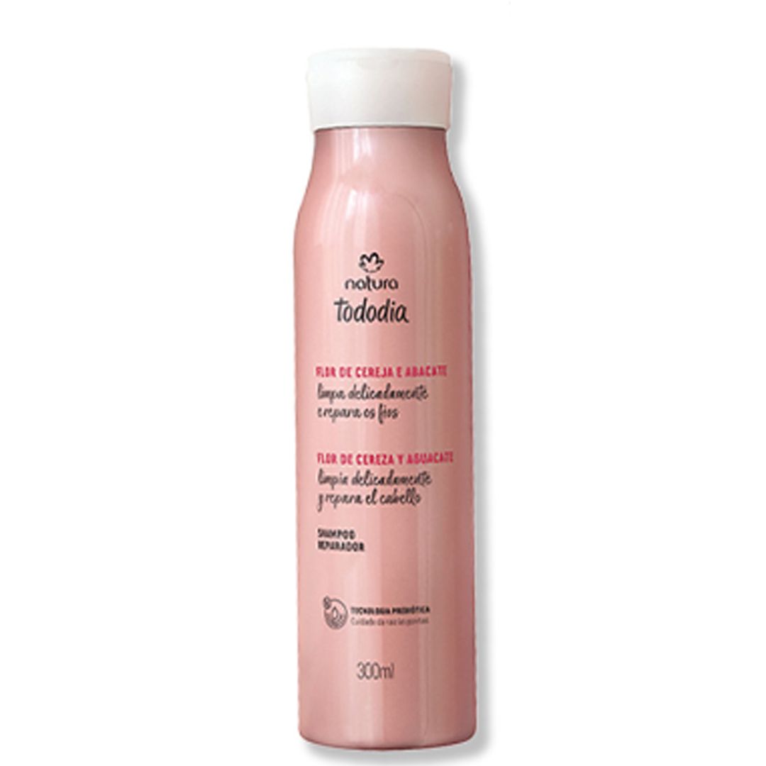SHAMPOO REPARADOR FLOR DE CEREZA Y AGUACATE 300 ML