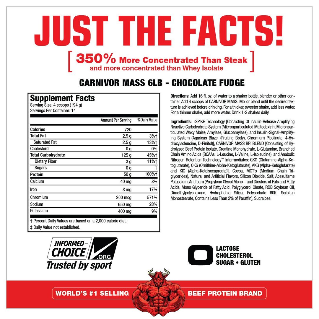 Carnivor Mass 6 libras