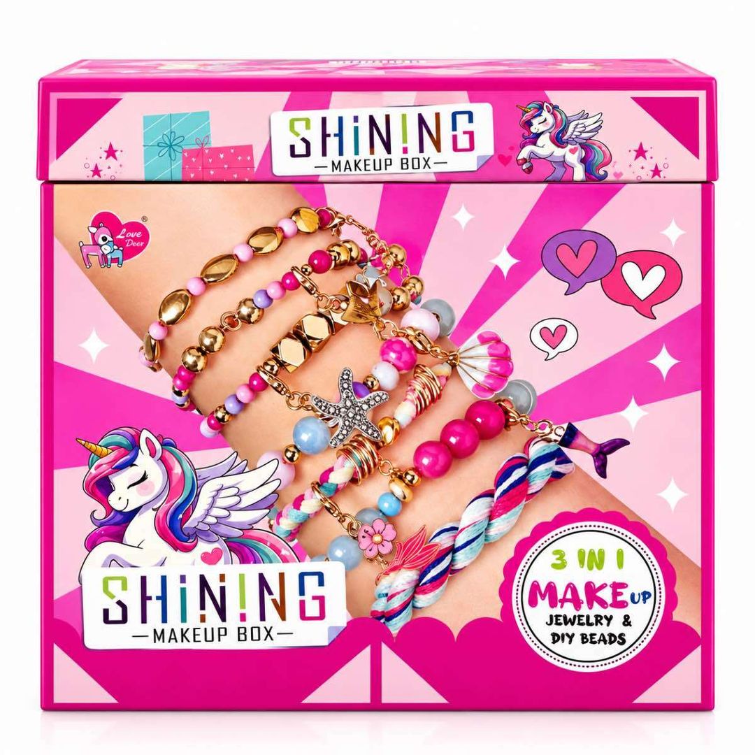 SET MAQUILLAJE (435PCS) JOYERIA, BISUTERIA 3 EN 1 