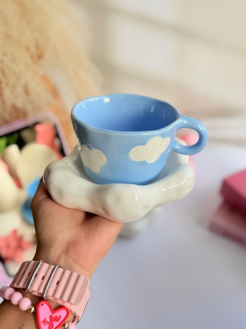 MUG NUBE + PLATO