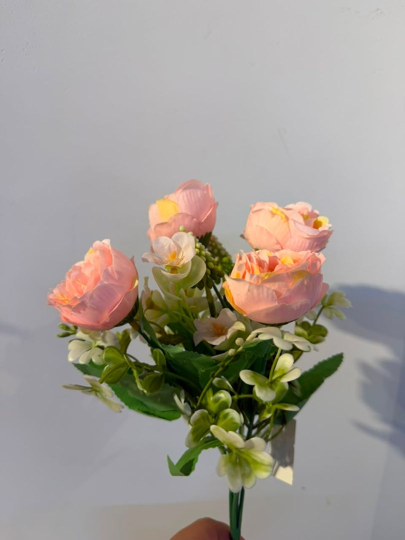 MINI PEONIA X 6 ROSADO