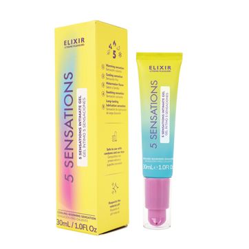 Lubricante 5 Sensaciones Elixir 30 ml - imagen 1