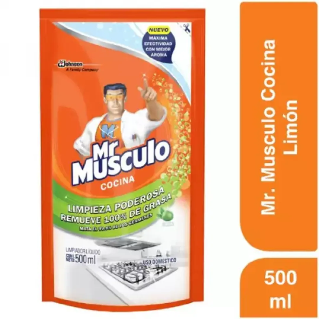 MR MUSCULO VERDE*500ML