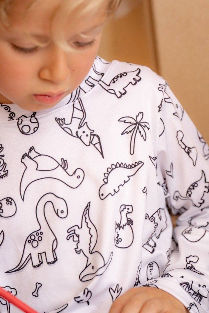PIJAMA PINTABLE DINO