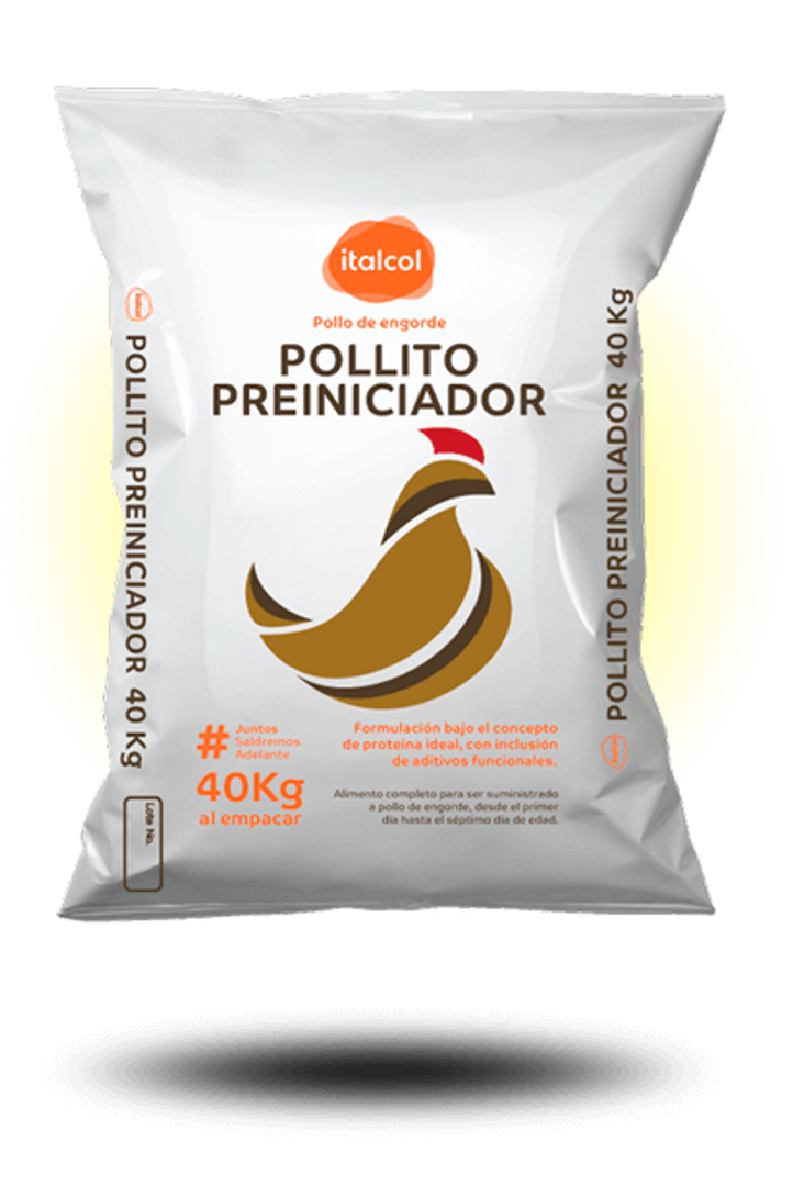pollito preiniciador