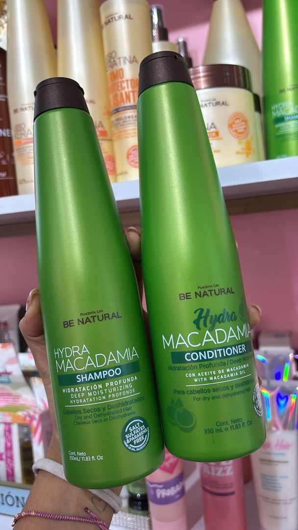 Kit Hidratación Macadamia Be Natural