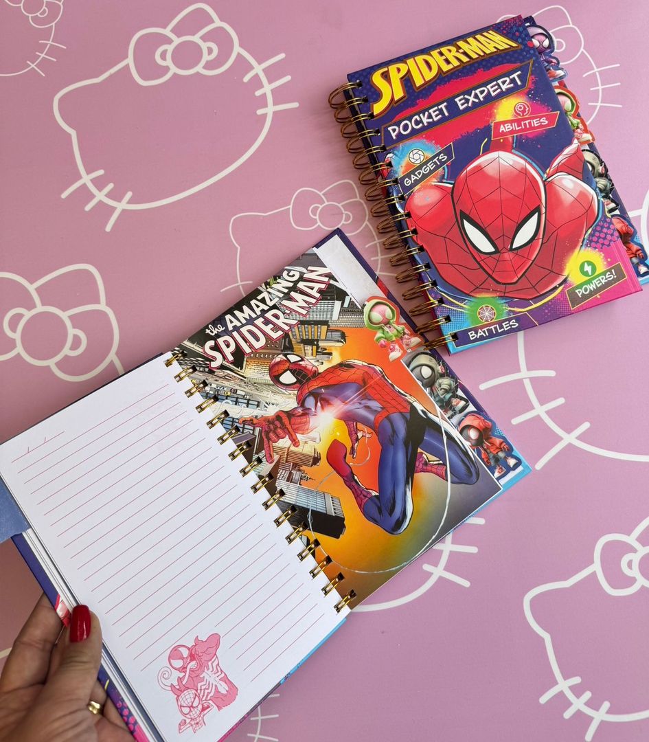 Agenda 5 materias Spiderman 