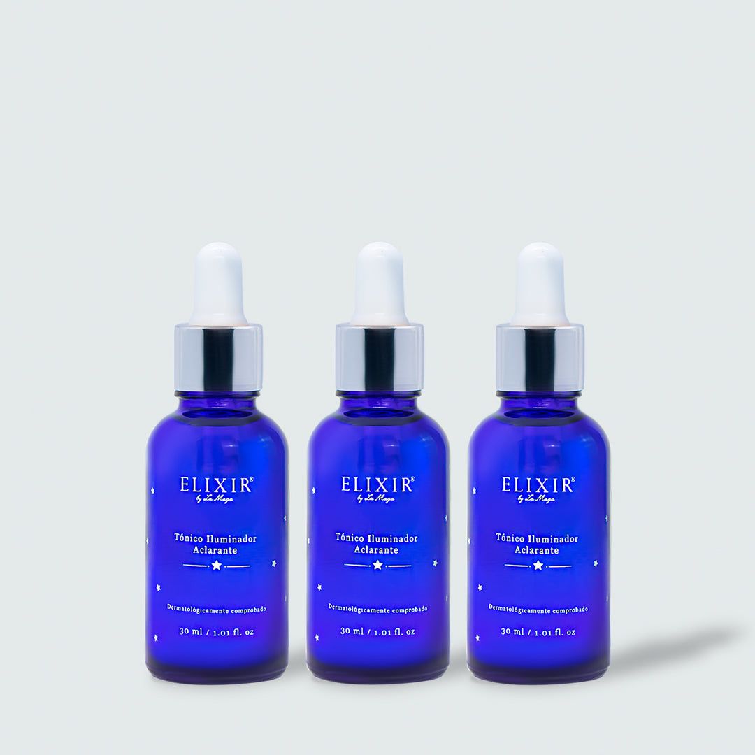 Oferta Tónico Iluminador Aclarante x 3 unidades - Elixir by La Maga 